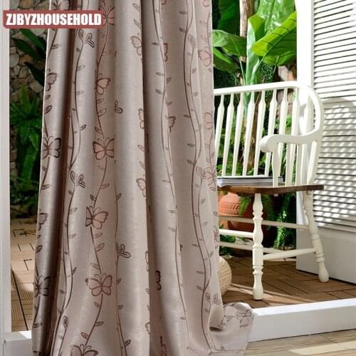Modern Jacquard Tulle luxury Curtains for Living Room Dining Bedroom window curtain