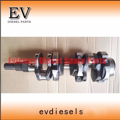 Steel D905 crankshaft for Kubota engine tractor D905