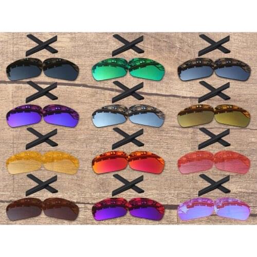 Vonxyz 20+ Color Choices Polarized Replacement Lenses & Ear Socks for-Oakley Jawbone Frame