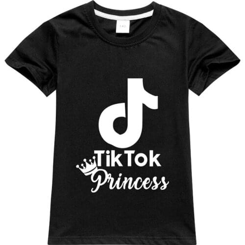 Children Outside TIK TOK Print Funny T-Shirts Kids Summer Tops Girls Boys Short Sleeve T Shirt Baby Clothes 2021 New