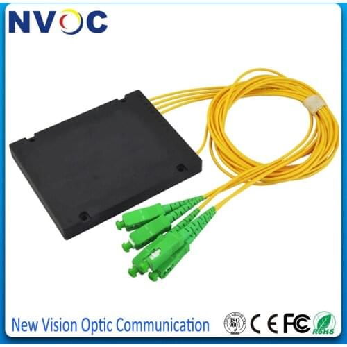 1*4 ABS Box Type 4Ch MUX or DeMux CWDM Multiplexer,Fiber Optic 4Channel CWDM Mux Demux Module 1470-1610nm with SC/APC
