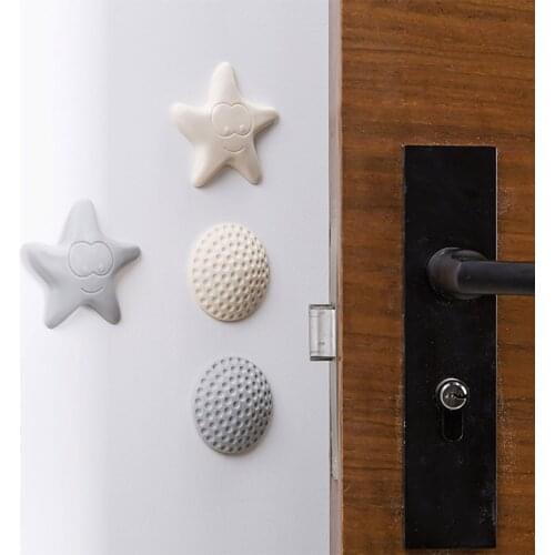 OTHERHOUSE 1Pc Door Stopper Fender Wall Protector Door Handle Knob Crash Pad Door Holder Wall Fenders Bumper Guard Thicken