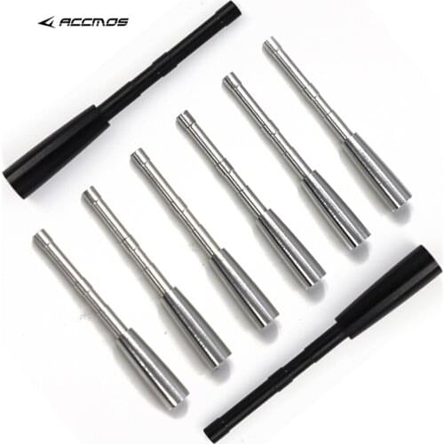12/24Pcs Archery Aluminium Insert Connect Arrowhead Fit ID 4.2mms Arrow Shaft Match Arrow Insert Outdoor Shooting Accessories