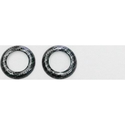 ABS Chrome For Skoda Octavia 2016 2017 2018 Car front Seat Head Pillow Button Cover Trim Car Styling Auto Accessories