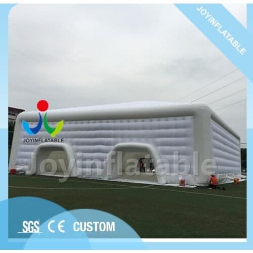 25X24X8M Outdoor four doors large display tent inflatable event marquee mix with two workmanship