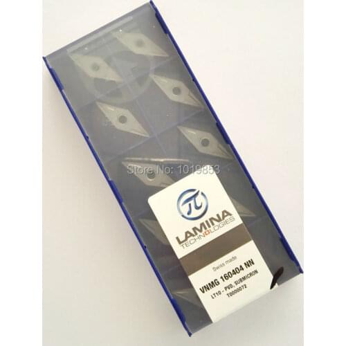 VNMG160404 VNMG160408 NN LT10 turning CARBIDE inserts For lathe tool holder