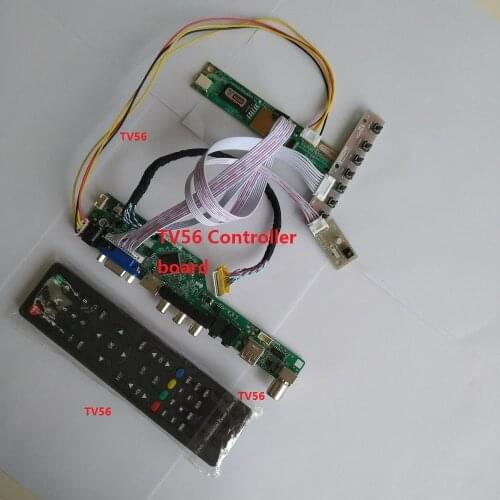 For LTN170X2 17.0" 1 CCFL lamps LED DIY 30pin TV Controller HDMI LCD card tv56 VGA AV USB AUDIO Board kit 1440*900 monitor