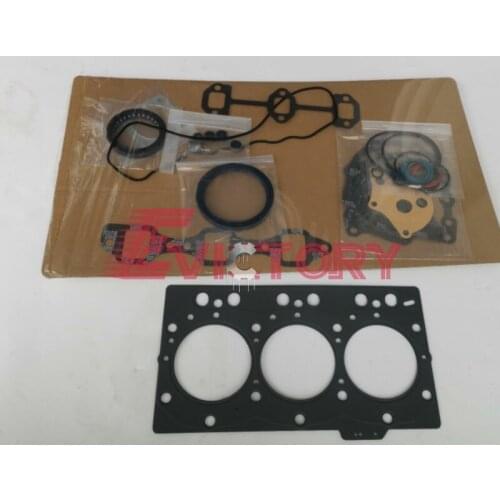 For yanmar 3TNB78 3TNE78A 3TN78L piston ring + full cylinder gasket kit