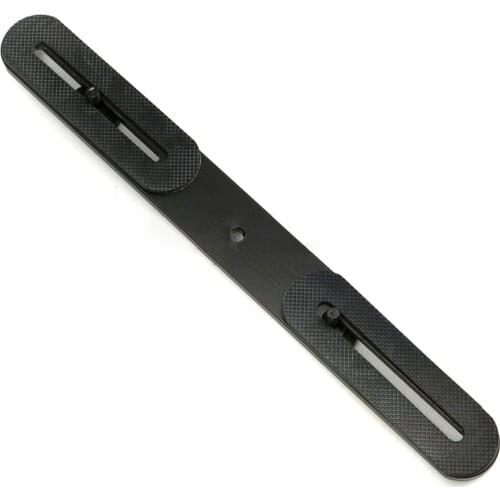 Dual Flash Bracket Hot Shoe Bracket Mount Holder for Tripod Stand DSLR Camera