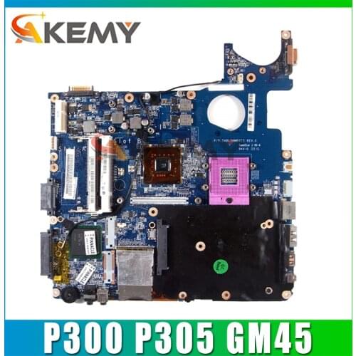 DABL5MMB6E0 A000040050 laptop motherboard for Toshiba Satellite Pro P300 P305 GM45 without Graphics card slot warranty 60 days