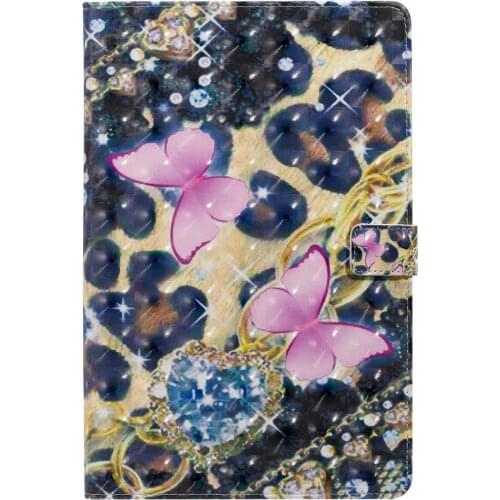 Fashion 3D painted Skin For Samsung Galaxy Tab S5e Case T720 T725 10.5 inch 2019 Stand Cover Tablet Protective Shell Funda+Pen