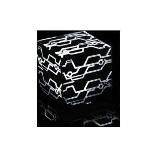 New Handmade NieR: Automata 2B & 9S Black Box Cosplay Magic Cube luminous Toy Cosplay Props