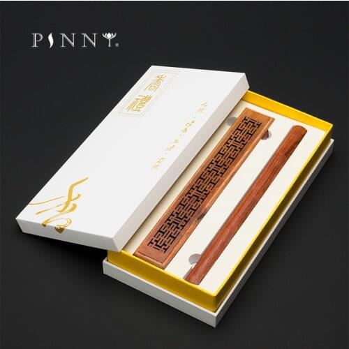 PINNY Vietnam Rosewood Incense Burner Gift Box Wooden Pattern Incense Box Home Decoration 10 Gram Incense Tube Sandalwood Censer