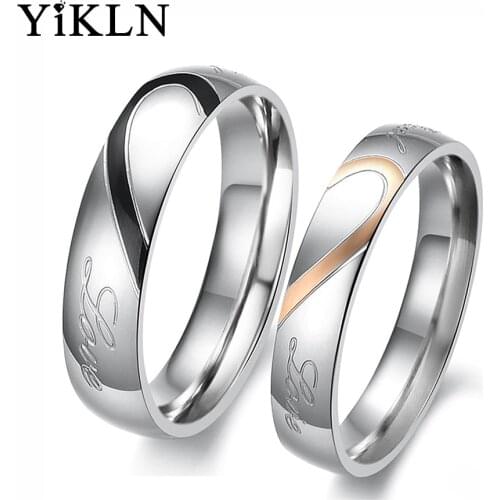 YiKLN Women's Silver Rings
