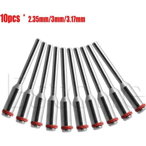 10Pcs/lot Steel Screw Mandrel Shank Cut-off Wheel Holder 2.35mm/3mm/3.17mm For Dremel Shaft Tool High Quality 2019New