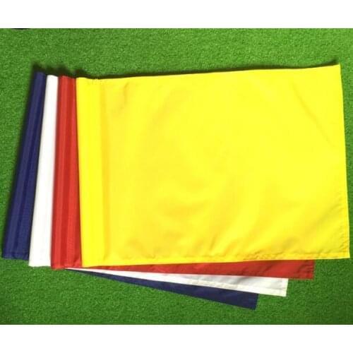 10pieces/bag Top quality many colors nylon golf flags golf waterproof free shipping