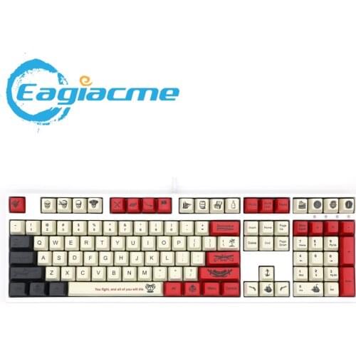 108 Key PBT Pirate Theme Keycaps OEM Profile DYE SUB Personalized Keycap For Cherry MX Switch Mechanical Keyboards Gaming Gamer