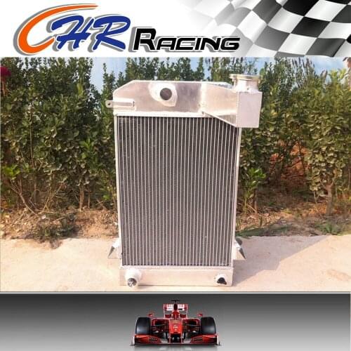 3row aluminum radiator for TRIUMPH TR2/TR3/TR3A/TR3B MT