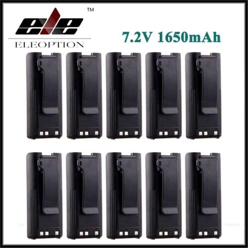 10x Eleoption 1650mAh 7.2V Ni-MH BP-209N BP-210N BP-22 Battery for ICOM IC-A6 IC-A6E IC-A24 7.2Volt