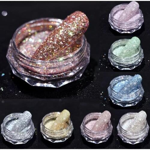 Glitter Nail Art Diamond DIY UV Epoxy Resin Glue Filler Silicone Mold Resin Filling Jewelry Making Nail Art Decoration Granule
