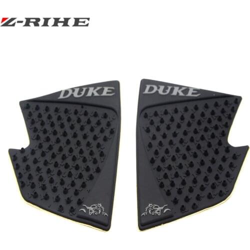Black High Quality Motorcycle Fuel Tank Side Traction Grip Knee Pad Sticker for 390 200 200 300 2012 2013-2016