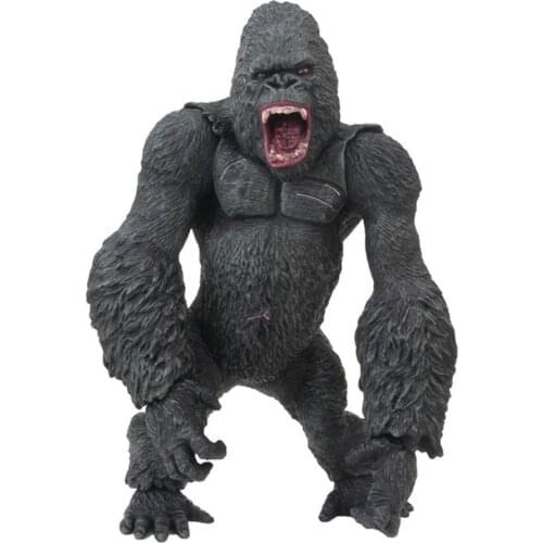 35cm Big Gorilla Island Movie Version of Chimpanzee Hand-Monkey PVC Figure Made Toy Model Ornaments
