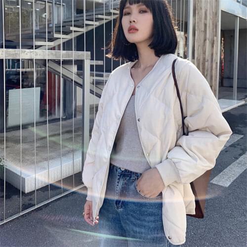 Женские большие пуховики HziriP China At AliExpress