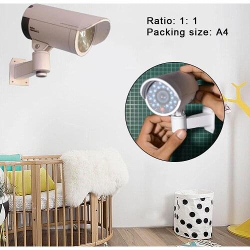 1:1 Simulation Security Surveillance Camera Paper Model Hand-made Needs Props DIY Toys For Baby Be Model Self-made To X8P8