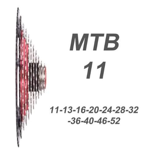 2018 NEW MTB 11 Speed L MTB Cassette 11s 11-52T Wide Ratio Freewheel Mountain Bike Bicycle Parts for shimano k7 X1 XO1 XX1 m9000