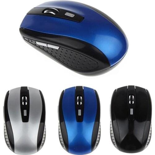 Mini USB Receiver Mouse Portable 2.4GHz Wireless Optical Mouse Mice For Computer Pc Laptop Game