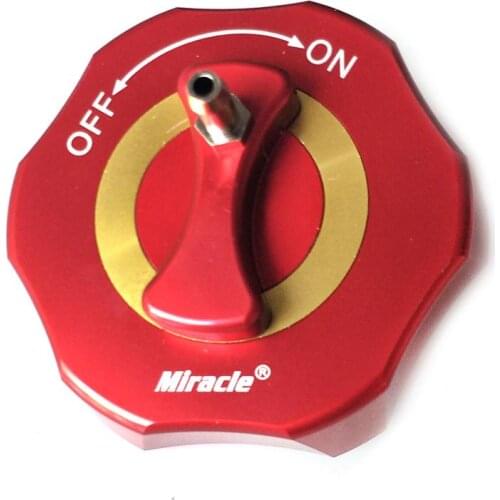 1 Pcs CNC Processing Fuel Tank Cap With Switch Valve For RC Model Airplane