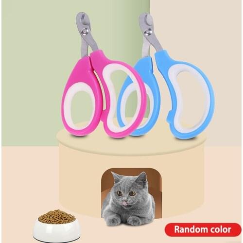 Pet Cat Dog Nail Clipper Cutter Stainless Steel Grooming Scissor Clippers Claw