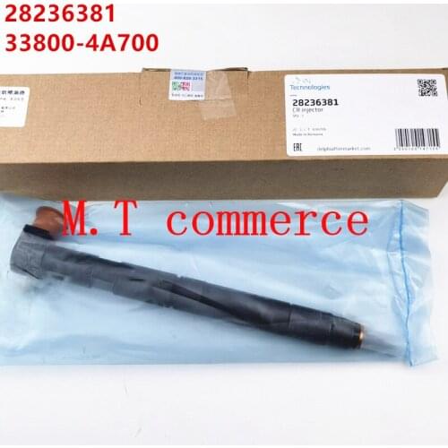 100% original and new Common Rail Fuel Injector 28236381 for Starex 33800-4A700,338004A700,33800 4A700