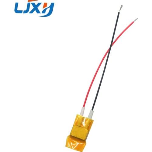 LJXH 2PCS 8x12x3.0-3.5mm PTC Thermostat Insulating Film Heating Element Heater Plate 60/120/140/230 degrees AC12V