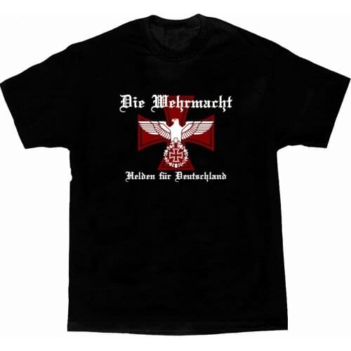 German Eagle Cross Medal Wehrmacht German Heroes T-Shirt. Summer Cotton Short Sleeve O-Neck Unisex T Shirt S-3XL