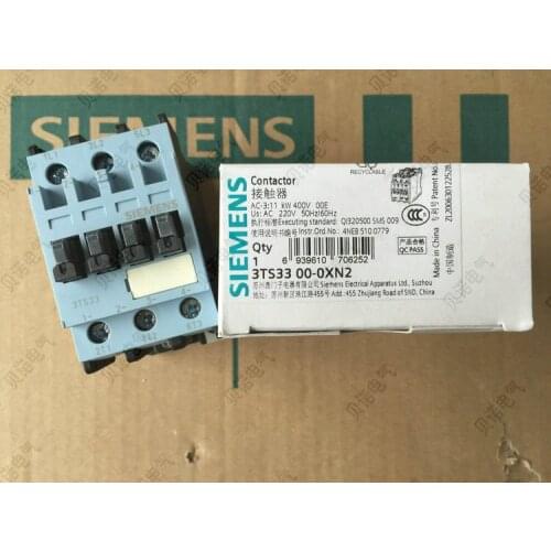 Original new 100% 3TS3300-0XM0 AC contactor 3TS3300-0X 3TS33 25A 220V