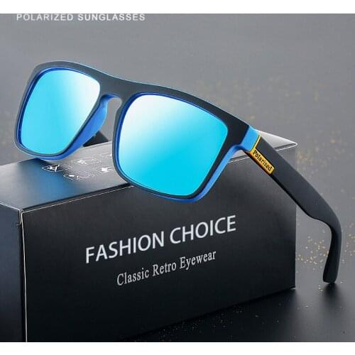 Retro Polarized Sunglasses Mens Driving Shades Women Fishing Goggles Camping Hiking Eyewear Sport Sun Glasses Anti-glare UV400