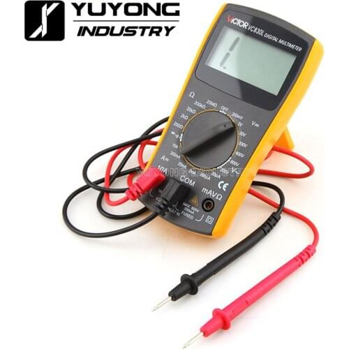 Professional Electric Handheld VC830L AC DC LCD Display Tester Meter Digital Multimeter Multimetro Ammeter Multitester - VC830L