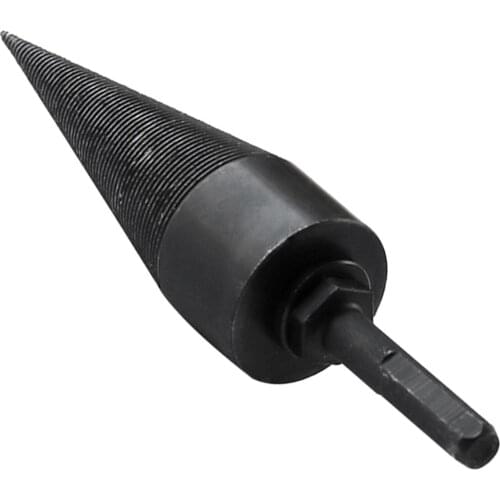Wood Splitter Drill Bit Log Kindling Shank Firewood Splitter Screw Wood Cut Household Machine Tool 38mm