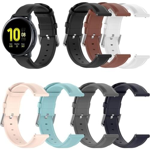 20mm Watch Strap Band Belt for Samsung Galaxy Watch 3 41MM Watchband Strap for Samsung S2 classic Smartwatch Accessories