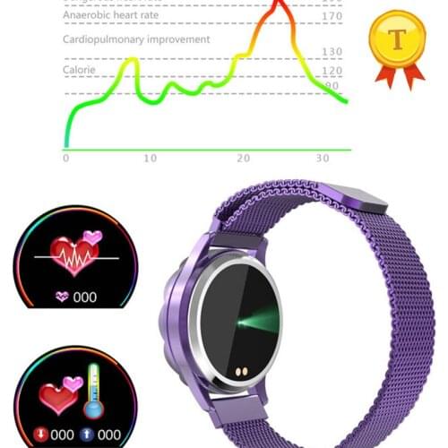 Newest arrival Smart bracelet Men Women gift IP67 Waterproof precise heart rate Blood Pressure monitor Fitness Tracker Smartband