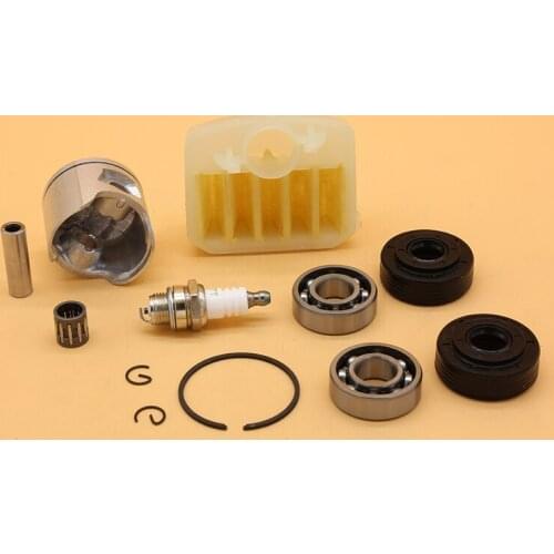 Air Filter Piston Assy Spark Plug Fit For HUSQVARNA 340 345 350 353 Garden Chainsaw Tool Parts