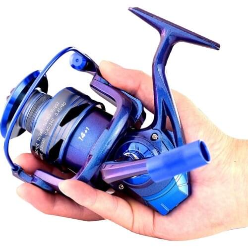 Everything For Spinning Reel Metal Bearing Wire Cup MX2000-6000 Carp Gear Ratio 5.2:1/4.7:11 Pesca Accessories