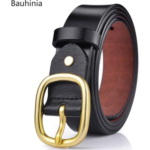 2021 Womens New 105*2.8CM Simple And All-match Belt Durable Korean Version Decoration High-quality Pin Buckle Belt