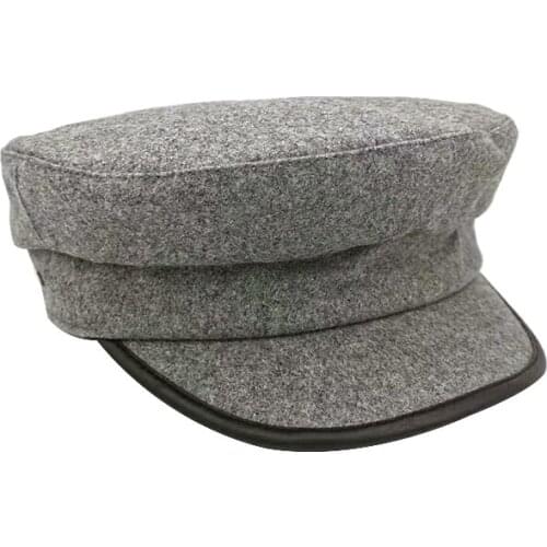 Winter Soft Octagonal Women Cap Military Newsboy Autumn British Style Leisure Hat Accessories Warm Gift Winter Beret