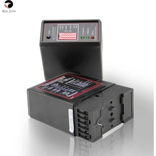 12/24/110v/220v 2 Channel Vehicle Loop Detector For Garage Door Opener / Dual Way Ground Sensor For Car Parking Management