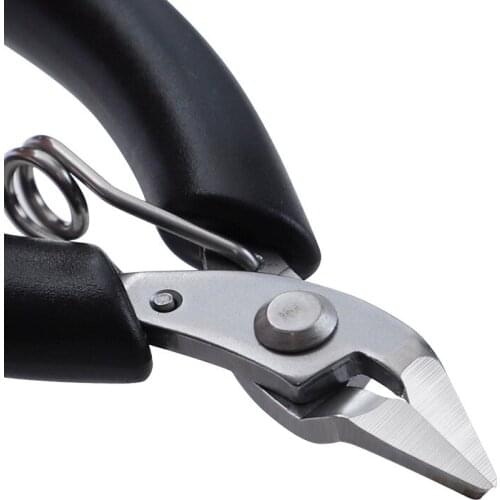 4 Inch Mini Pliers Needle Nose Pliers Flat Nose Curved Nose Pliers Stainless Steel Palm Pliers Small Electronic Pliers
