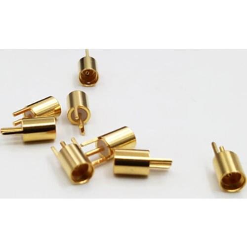 4pcs MMCX Female Socket Port for Shure SE215 SE425 SE535 DIY Pure Copper MMCX Pin Socket