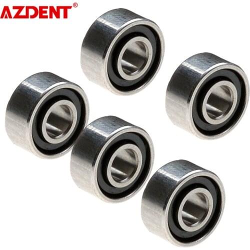 5PCS Dental Bearing Ceramic Ball come with Cover SR144TC for W&H SR2-5-P4 for Bine Air High Speed Handpiece