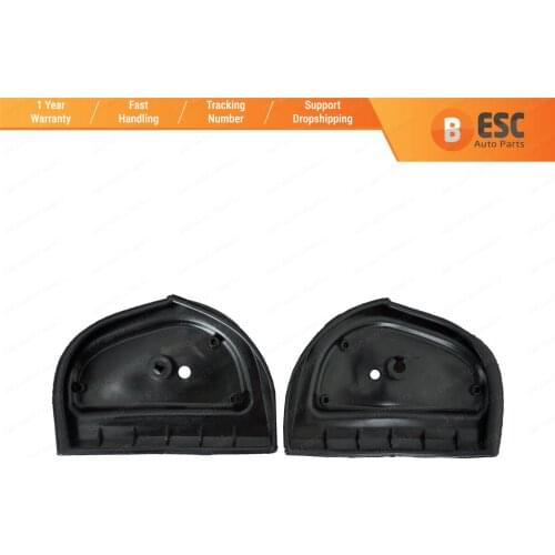 ESC ESP847 Exterior Mirror Rubber Seals L + R Pads LHD for Mercedes E Class W210-S210